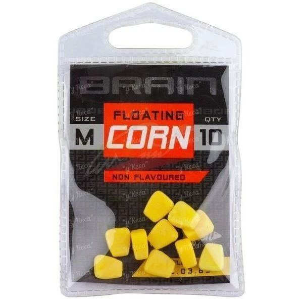 Кукуруза искусственная Brain Floating Corn Non Flavoured M желтая фото