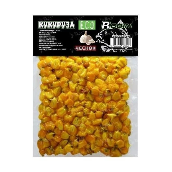 Кукурудза Robin ECO вакуум 100г Часник фото