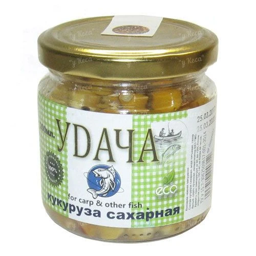 Кукурудза для риболовлі Удача фото