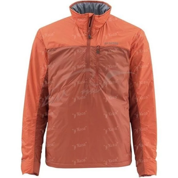Куртка Simms Midstream Pul-Over Insulated Zip Neck Simms Orange 897AW-01-XL фото