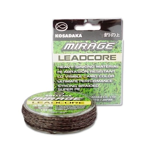 Лидкор Kosadaka Mirage Leadcore 45Lb Brown-Black фото
