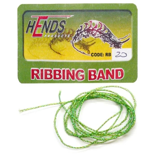 Стрічка для німф Hends Ribbing band RB-20 фото