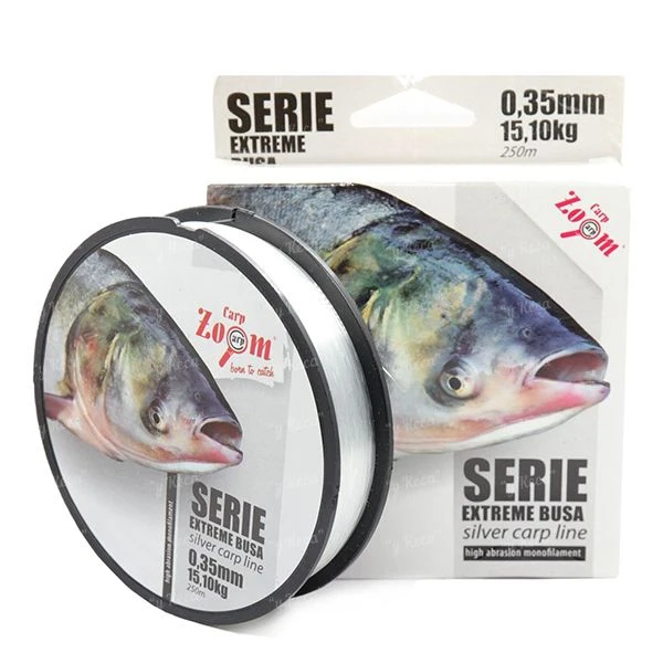 Леска Carp Zoom Extreme Busa Silver Carp (толстолобик) 250м фото
