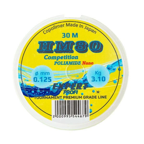 Волосінь Expert Profi HM80 жовта 30м 0.107 мм фото
