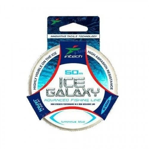 Леска Intech Galaxy Ice Line blue 50м 0.167мм фото