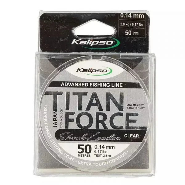 Леска Kalipso Titan Force CL 50м 0.16мм фото