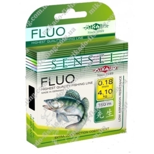 Леска Mikado Sensei Fluo 0.24мм 150м фото