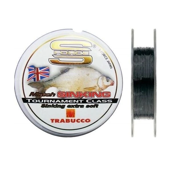 Леска Trabucco S-Force Match Sinking 150m 0.25mm фото