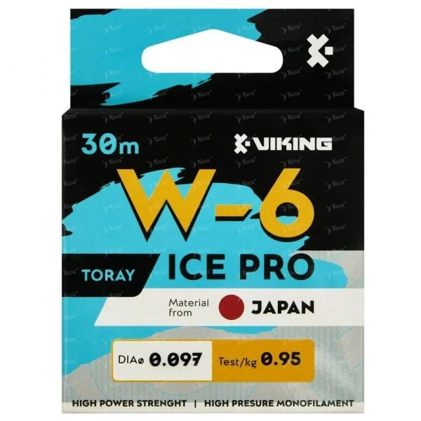 Леска Viking Fishing Ice Pro W-6 30m фото