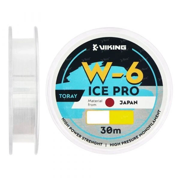 Волосінь Viking Fishing Ice Pro W-6 30m 0.124mm 1.63kg фото