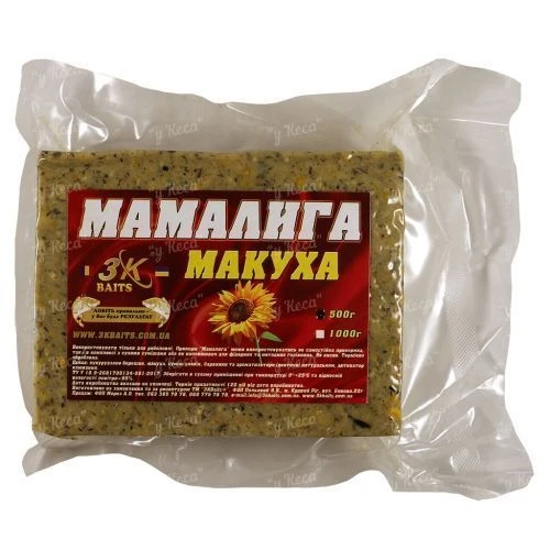 Мамалыга 3KBaits 0.5кг Strot (макуха) фото