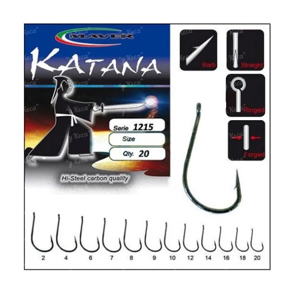Крючки Maver Katana 1215A  фото