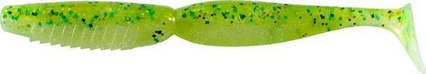 Силікон Megabass Super Spindle 4.0" Vios Mineral Lime Shad фото
