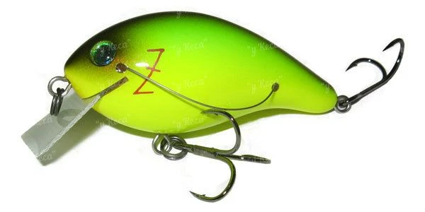 Воблер Megabass Z-Crank Cover Hacking Jr. 59F Blue Label Il Lime Cvhart Browm фото