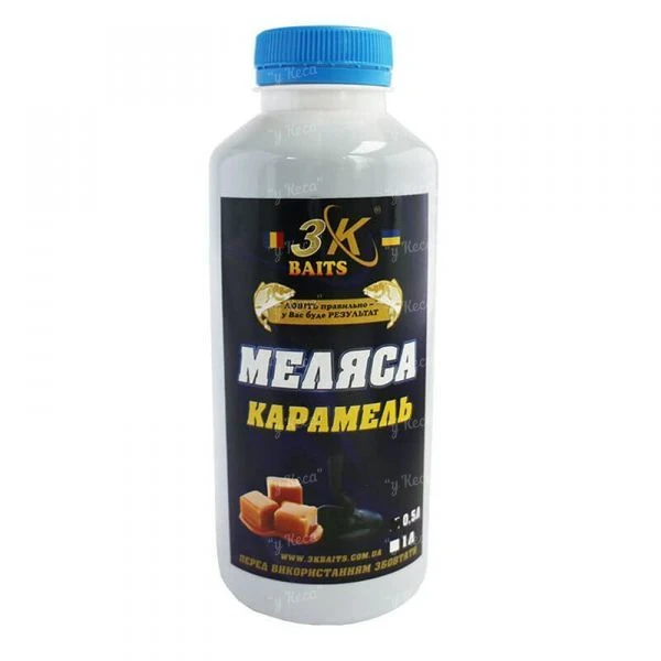 Меласа 3KBaits 0.5л Карамель фото
