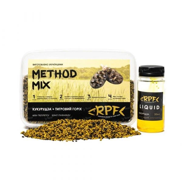 Метод микс RPF Classic 400г пелетс 2мм + 50мл ликвида фото