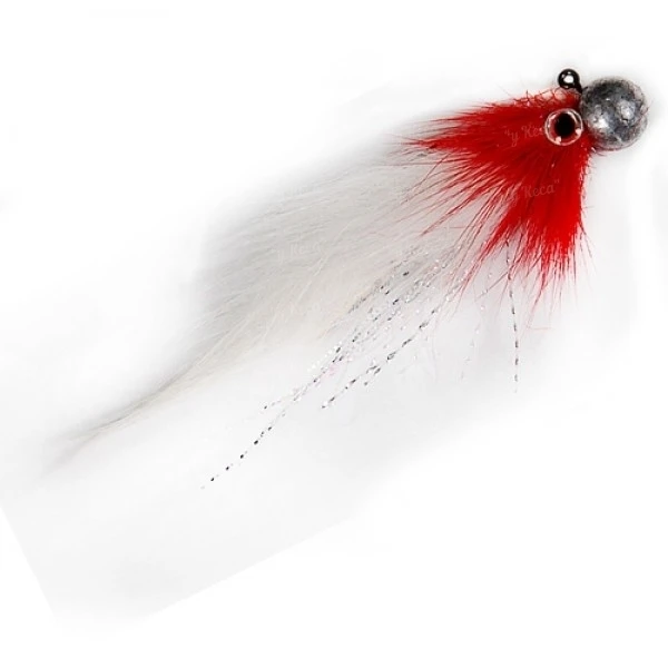 MG06-03 Micro Jig Zonker Red/White 3г фото