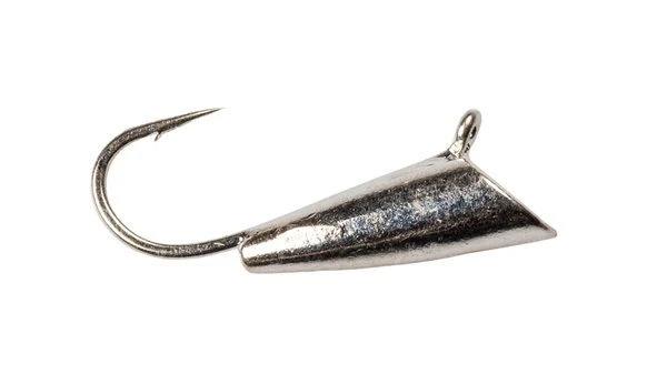 Мормишка Fishing ROI Конус з вушком 3.5мм 4735-S срібло фото