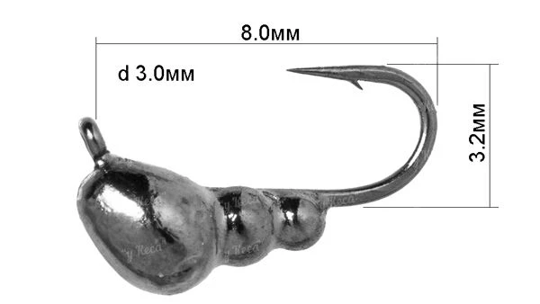 Мормишка Fishing ROI Мураха з вушком фото