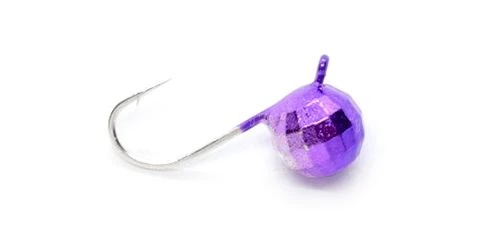 Мормышка Fishing ROI Шар Диско 5.0мм фиолетовый фото