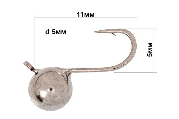 Мормышка Fishing ROI Шар с ушком фото