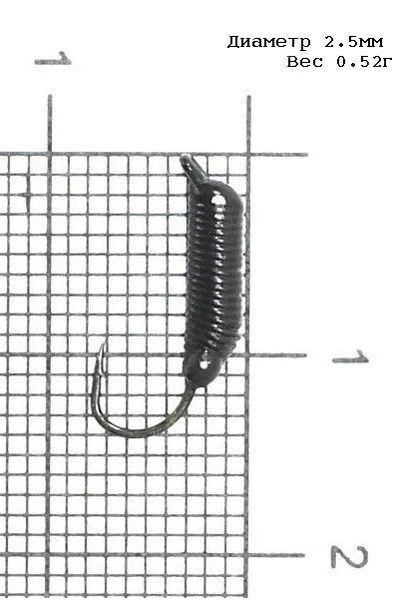 Мормышка летняя Levsha Ручейник Caddis фото