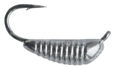 Мормышка банан с насечкой Shark 3.0мм серебро 388 фото