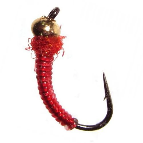 Мормышка Strike Blood Worm 0.55г №10 фото