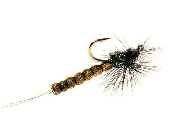 Муха сухая Strike Extended Body Mayfly Parachute Green SV36-12  фото