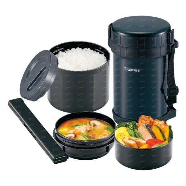 Набор для ланча Zojirushi SL-XE20AD черный фото