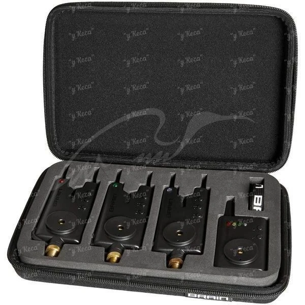 Набор сигнализаторов Brain Wireless Bite Alarm B-1 3+1 фото