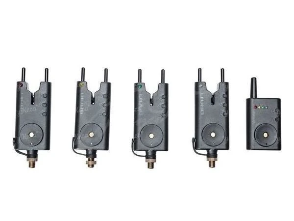 Набор сигнализаторов Brain Wireless Bite Alarm B-1 4+1 фото