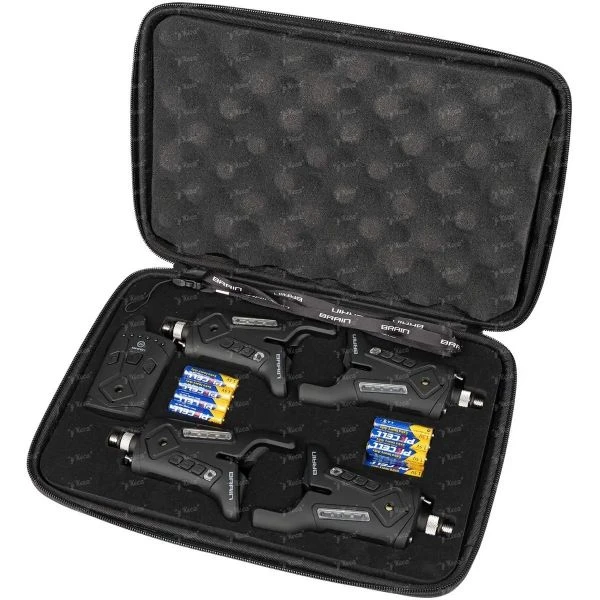 Набір сигналізаторів Brain Wireless Bite Alarm F-1 4+1 фото