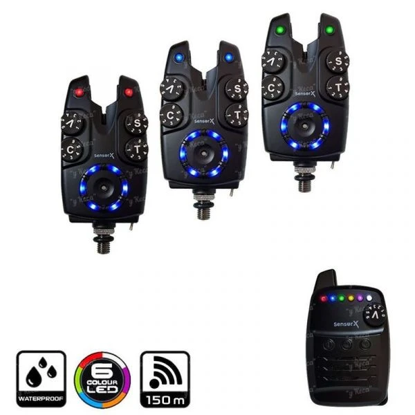 Набор сигнализаторов World4carp Sensor X WC360-3 фото