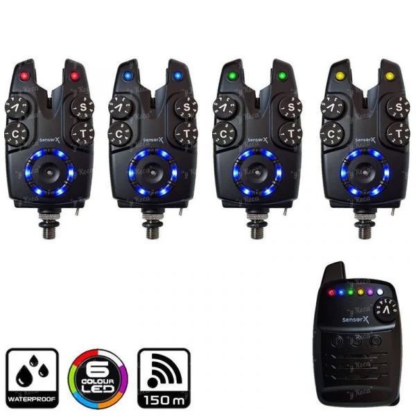 Набор сигнализаторов World4carp Sensor X WC360-4 фото