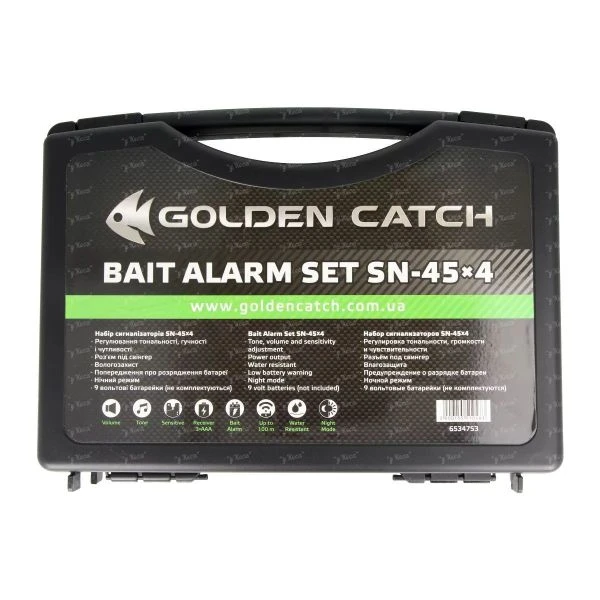 Набір сигналізаторів Golden Catch SN-45*4 фото