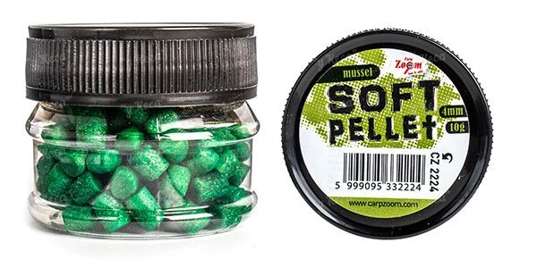Насадка мягкая Carp Zoom Soft Pellet 4мм CZ2224 Ракушка фото
