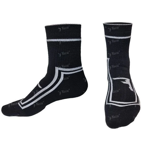 Шкарпетки Flagman Трекінгові Extra Heat Merino Wool Midle чорні 42-43 (M) фото