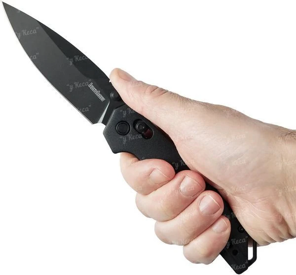 Нож Kershaw Iridium black фото