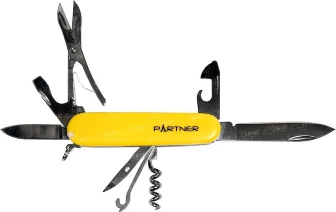 Нож Partner 9 предметов жёлтый фото