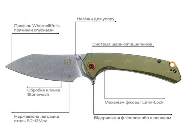Нож Skif Jock SW Olive Green фото