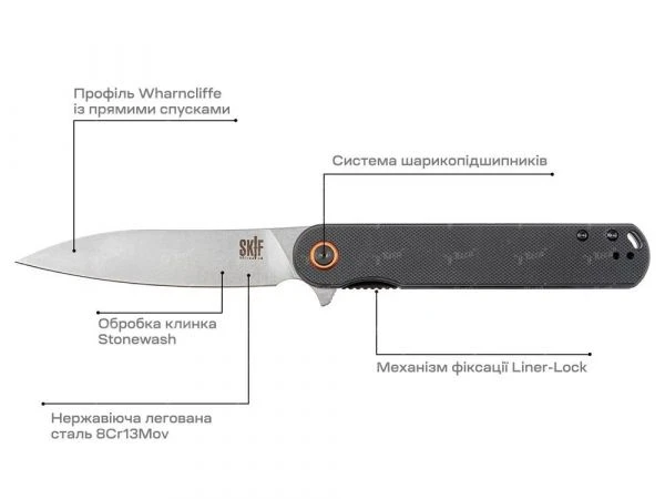 Нож Skif Townee Jr SW Black фото