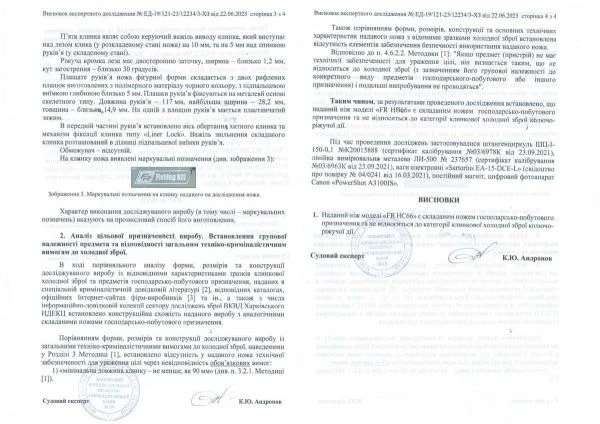 Нож складной Fishing ROI HC66 фото