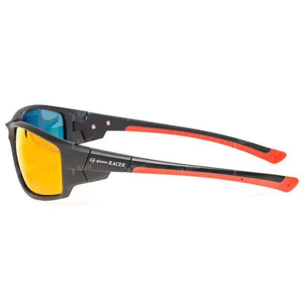 Очки Gamakatsu G-glasses Racer Gray Red Mirror фото