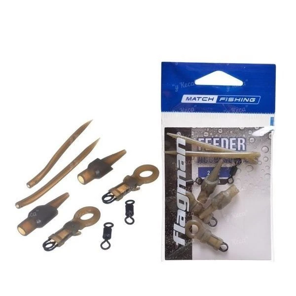 Оснастка фидерная Flagman Feeder running rig set 2шт KC0001 фото