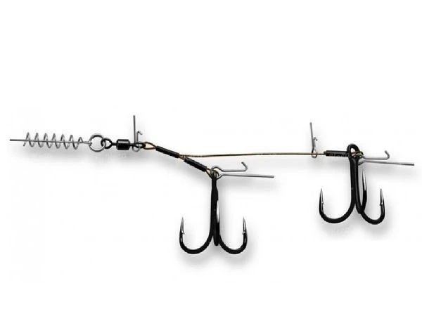 Оснащення для силікону Gurza Lower Stinger Rig ST36 7см №4 фото