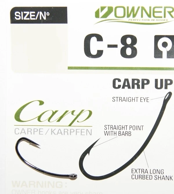 Крючки Owner C-8 CARP  фото