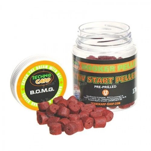 Пеллетс насадочный Технокарп Activ Start Pellets 170г 12мм BOMG фото