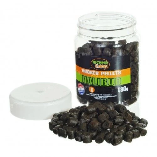 Пеллетс насадочный Технокарп Hooker Pellets 8мм Halibut 170г  фото