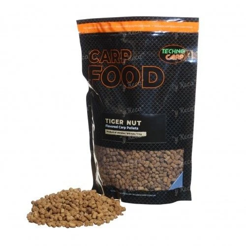 Пеллетс Технокарп Flavored Carp 6мм Tiger Nut 1кг фото